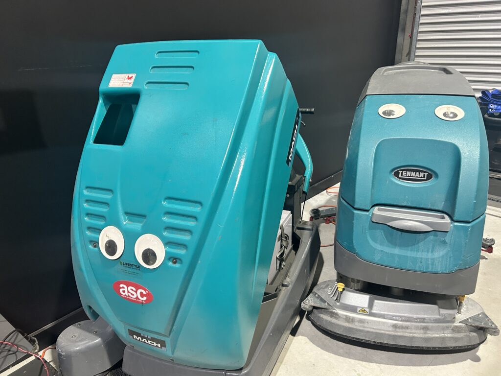 Commercial Cleaners Lifestryle Cleaning Services has invested in some mechanical scrubbers to aid growth.