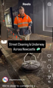 Pressure washing Newcastle Footpaths